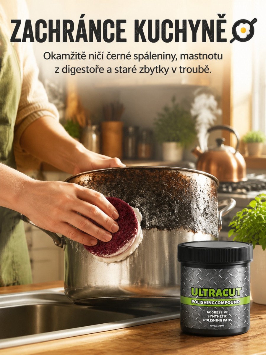 [1 pasta místo 10] Víceúčelová lešticí pasta na škrábance a špínu (Sleva 80 %)