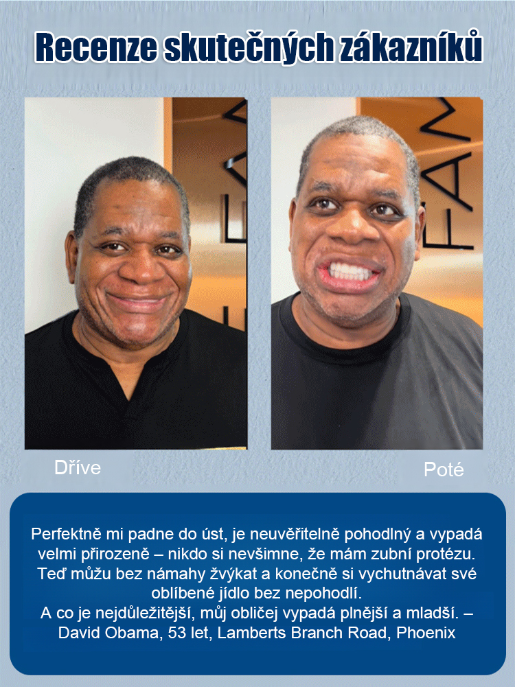 DIYCOS umělé zuby úprava scény líčení