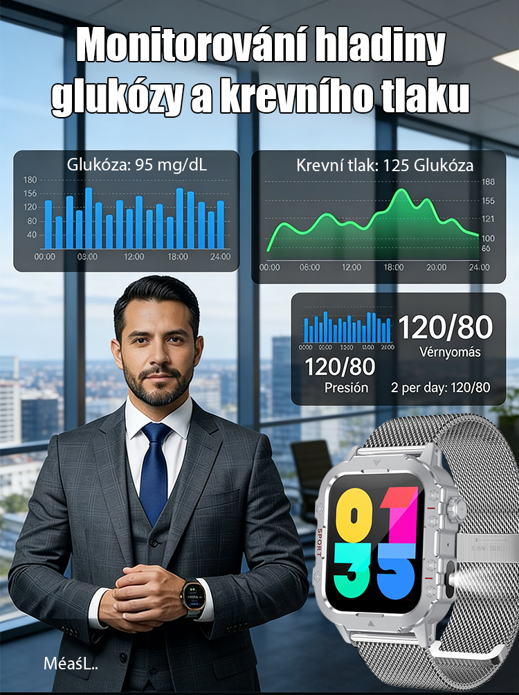 OutdoorPro X Jasné Chytré Hodinky na Venkovní Použití