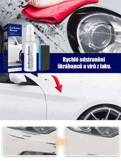 Německý nano sprej na opravu laku – Odstraní škrábance a oxidaci za 3 sekundy
