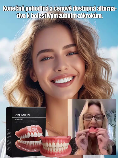 Celofunkční zubní protéza Sebevědomý úsměv
