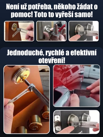 Multifunkční univerzální klíčový nástroj