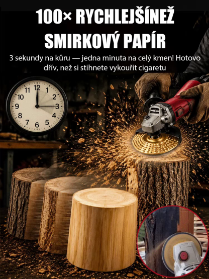 Tvrdost diamantu! Brousí 10x rychleji, žádný prach. Pasuje na 95% brusek. Kupte nyní! 