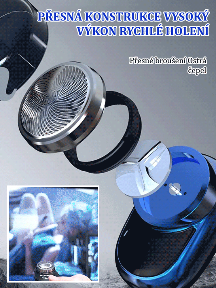 Vysoce kvalitní pánský elektrický holicí strojek pro každodenní použití v domácnosti
