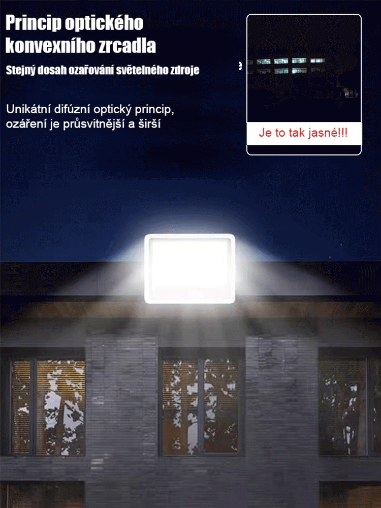 【Rozsviť noc】Světlo, které vydrží dekádu] Nová solární lampa Modrý sen