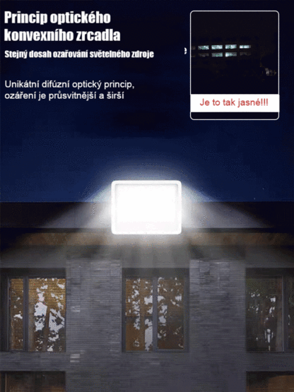 【Rozsviť noc】Světlo, které vydrží dekádu] Nová solární lampa Modrý sen
