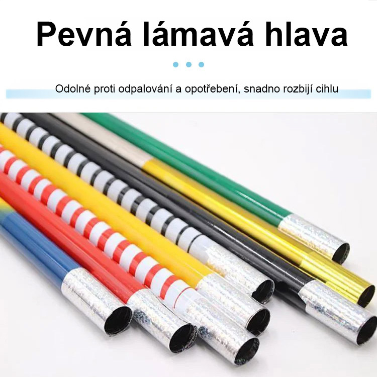 🎩Lze použít jako magické rekvizity🎩Kovová tyč, kterou lze rychle prodloužit