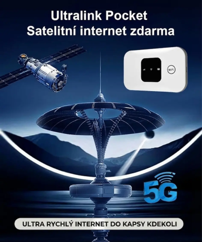 🔥【Revoluce】5G Kapesní Satelitní Wi-Fi Router | Doživotní Internet ZDARMA & Bez SIM