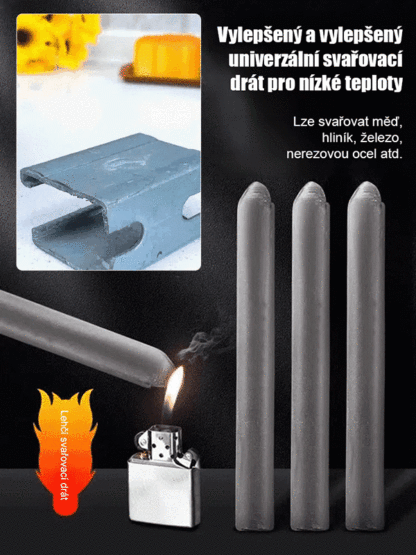 Jednoduché a rychlé🔥🔥🔥Sbohem, pájecí pistole! Vylepšený všestranný svařovací drát s vyšší účinností