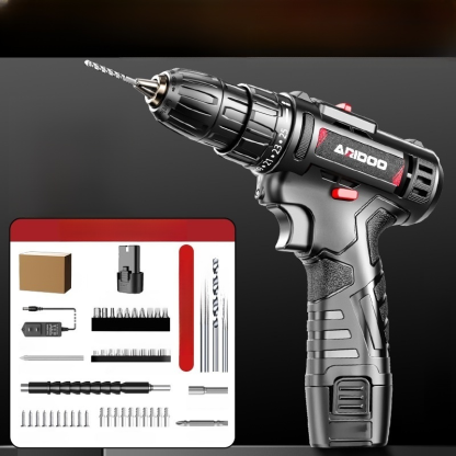 🧰🧰🧰【Žhavý výprodej】Německá lithiová akumulátorová příklepová vrtačka pro domácnost