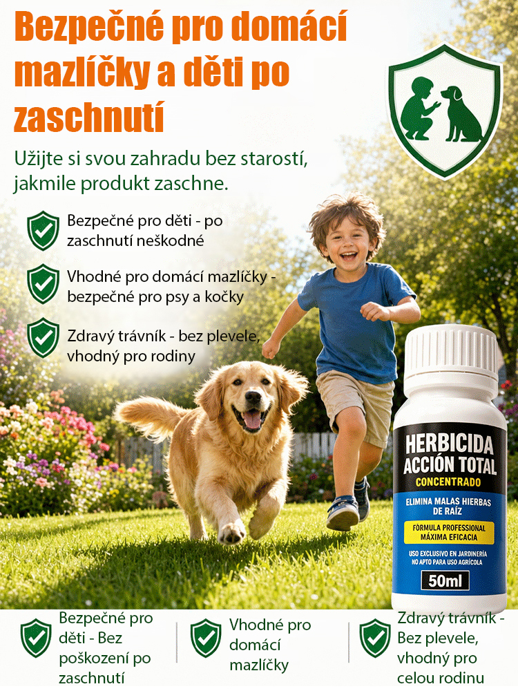 🌿 Magický organický herbicid | Viditelné výsledky za 24 hodin | Ničí plevel až ke kořenům (15 cm)