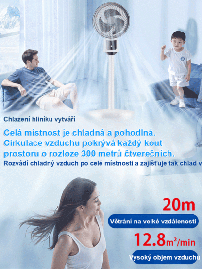 Přinese vám chladné léto🌪️🌪️🌪️Mimořádně tichý energeticky úsporný cirkulační ventilátor od podlahy ke stropu