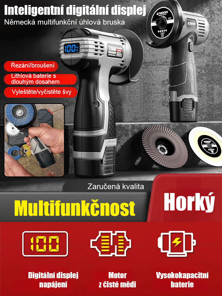 🔥Dnešní nabídka🔥Německá multifunkční úhlová bruska