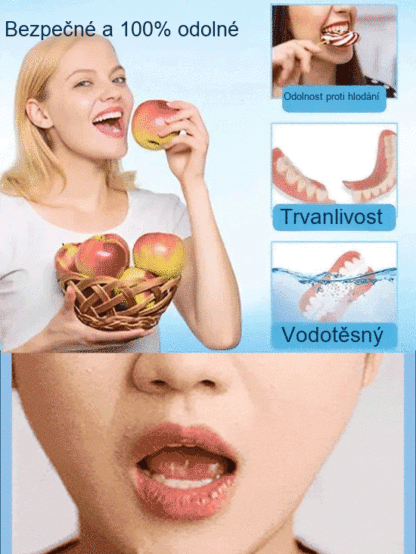 🦷🦷🦷[Nový výzkum z Velké Británie] Silikonové zubní protézy