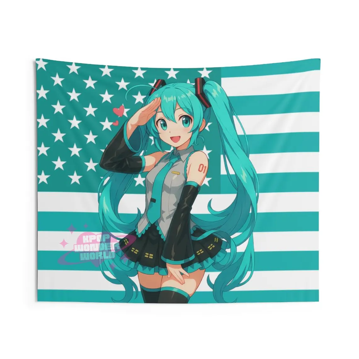 Hatsune Miku Indoor Wall Tapestry