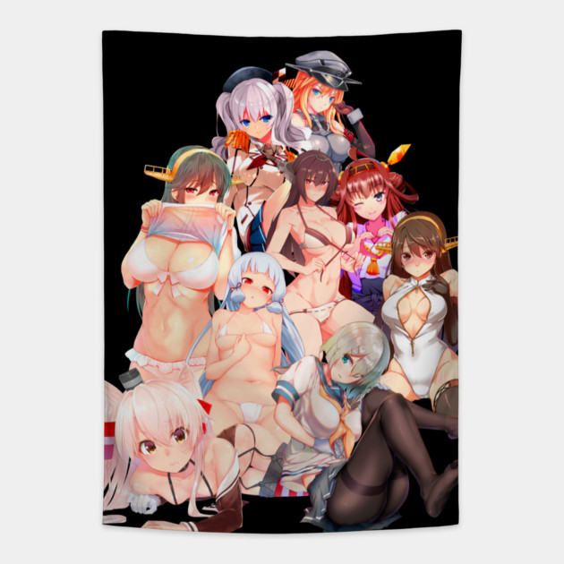 Anime Waifu Indoor Wall Tapestry