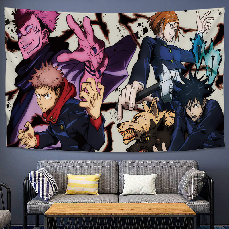 Jujutsu Kaisen Indoor Wall Tapestry