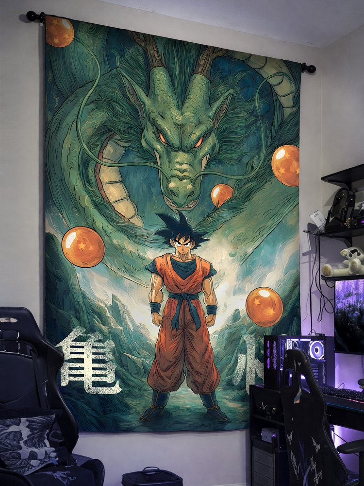 Dragonball Indoor Wall Tapestry