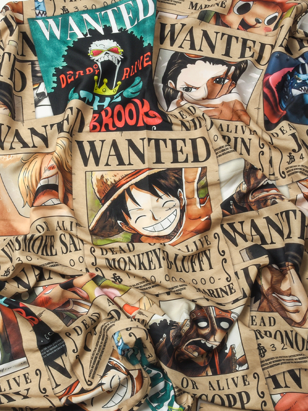 One Piece Wanted Indoor Wall Tapestry
