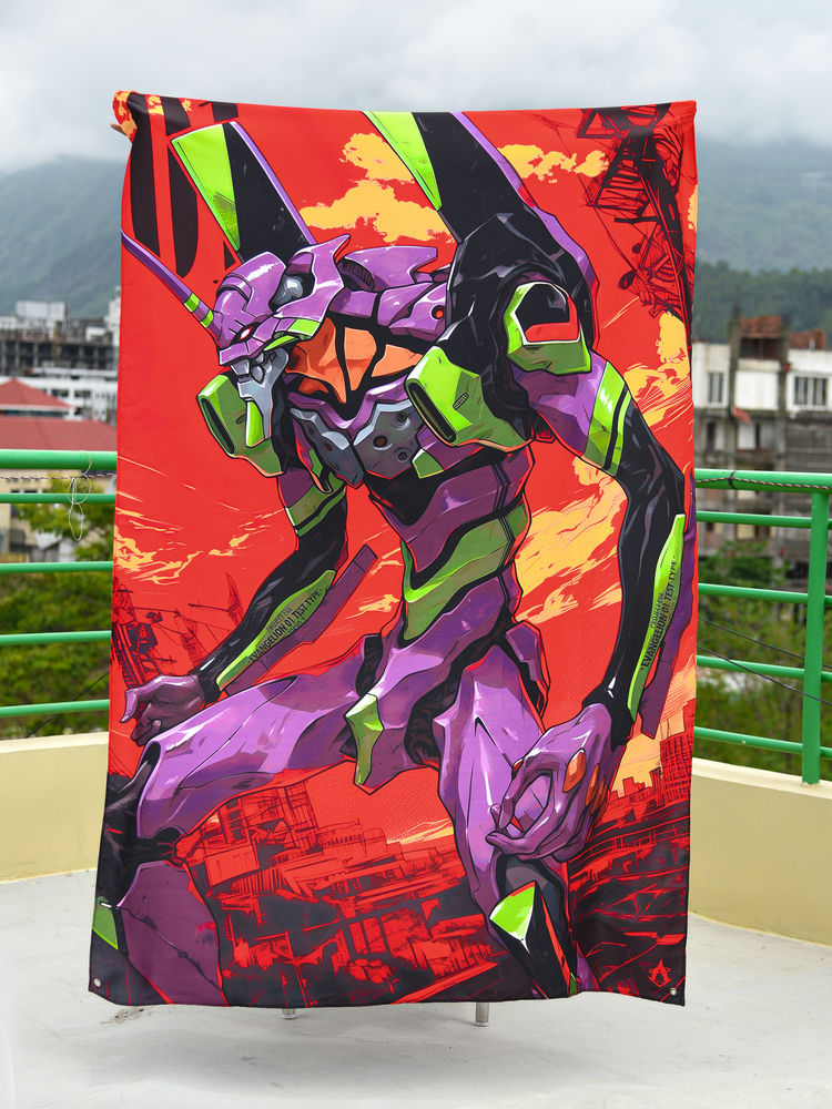 Neon Genesis Evangelion Indoor Wall Tapestry