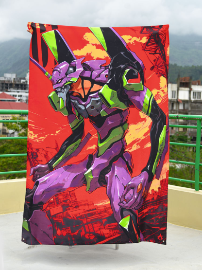 Neon Genesis Evangelion Indoor Wall Tapestry