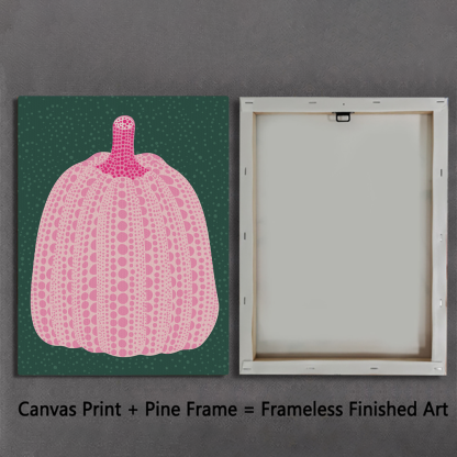 Yayoi Kusama Pumpkin Canvas Art Print