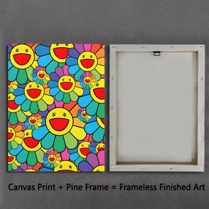 TM Sunflower Canvas Art Print