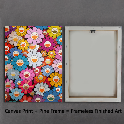 TM Sunflower Canvas Art Print