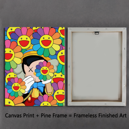 TM Sunflower Canvas Art Print