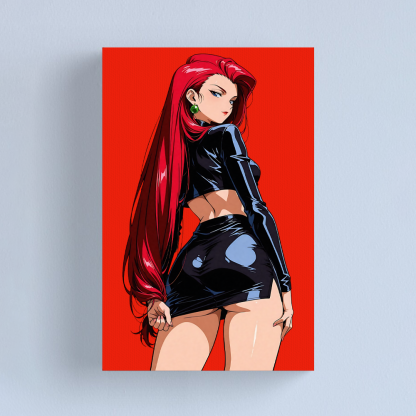 Team Rocket Girl Canvas Art Print