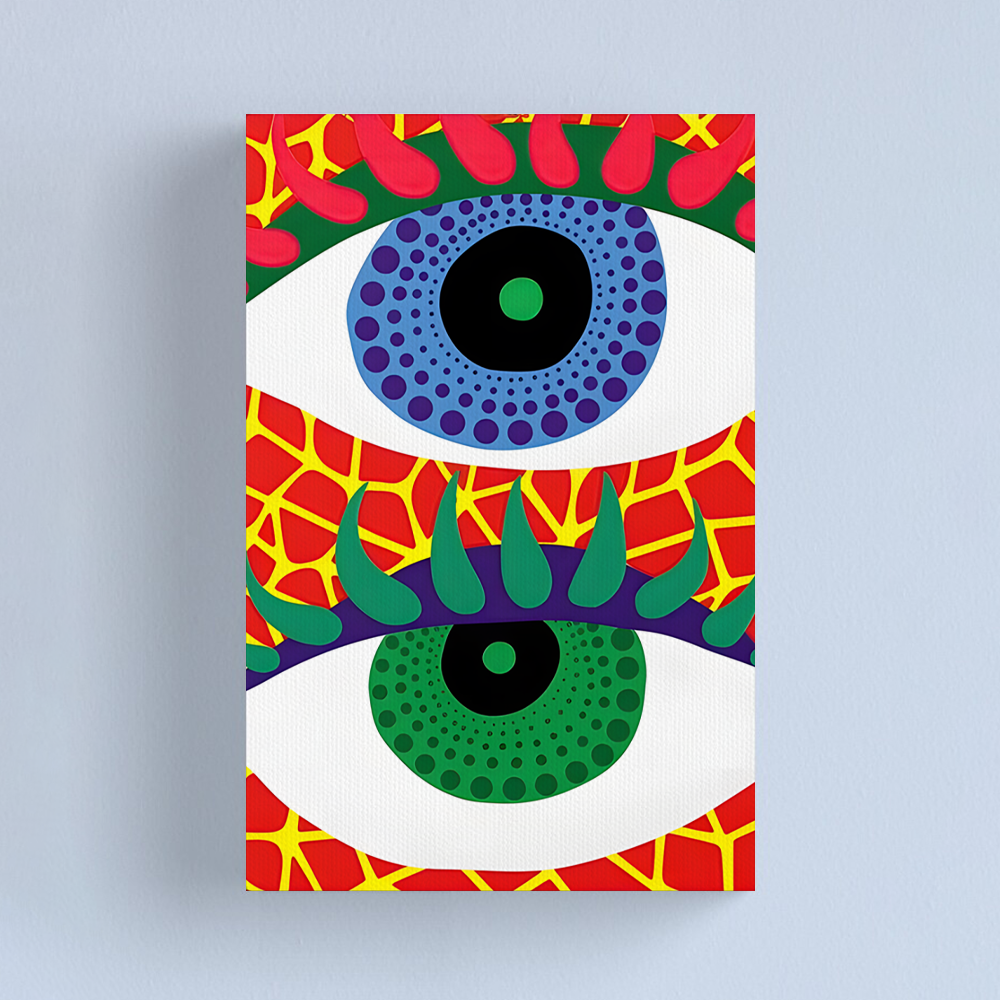 Yayoi Kusama Canvas Art Print