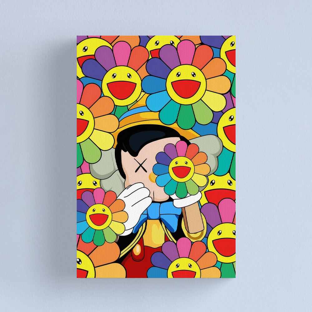 TM Sunflower Canvas Art Print