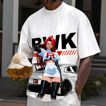 Rocket Girl GTR Japanese Style Classic Tee