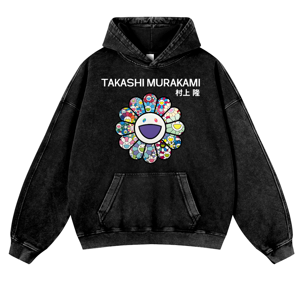 TM Vintage Washed Thick Cotton Hoodie