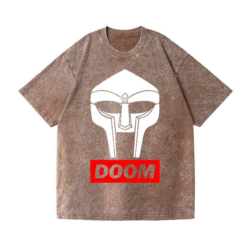 MF Doom Vintage Wash Japanese Design T-Shirt