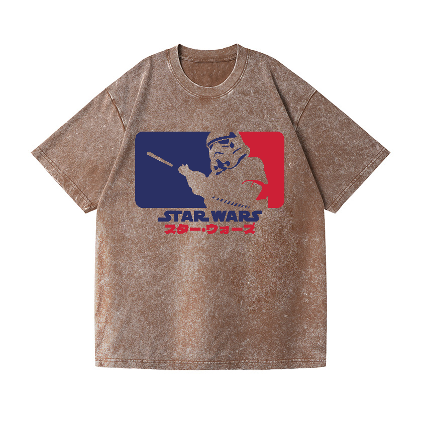 Star Wars Vintage Wash Japanese Design T-Shirt