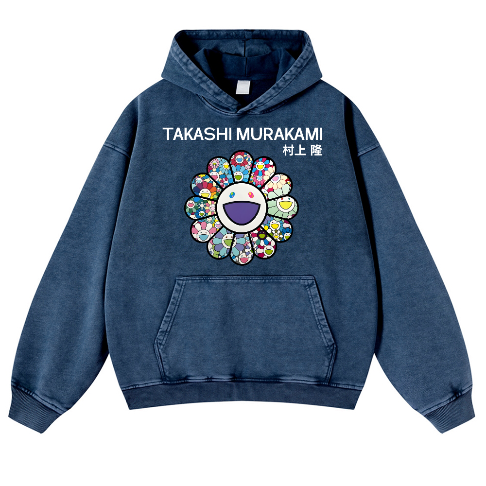 TM Vintage Washed Thick Cotton Hoodie