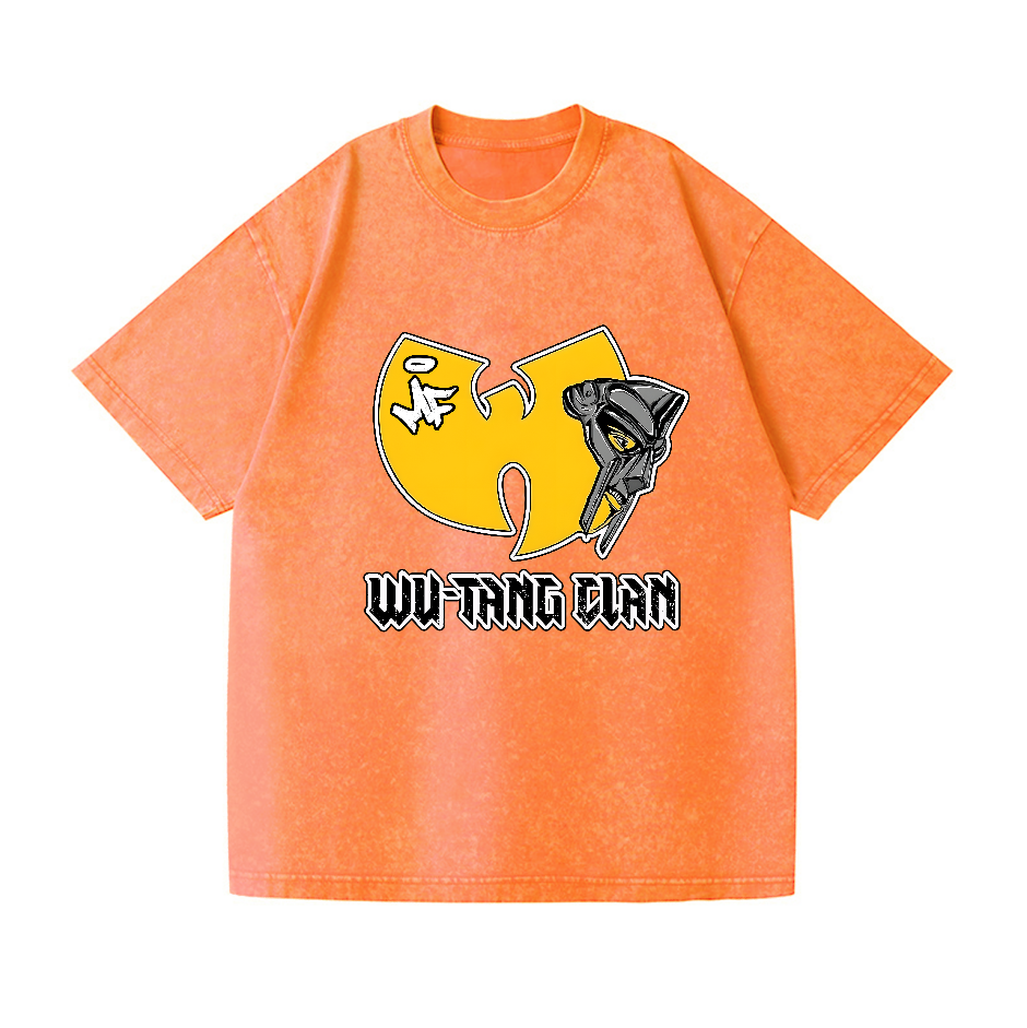 Wu Tang MF Doom Vintage Wash Japanese Design T-Shirt