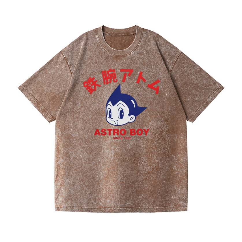 Astro Boy Vintage Wash Japanese Design T-Shirt