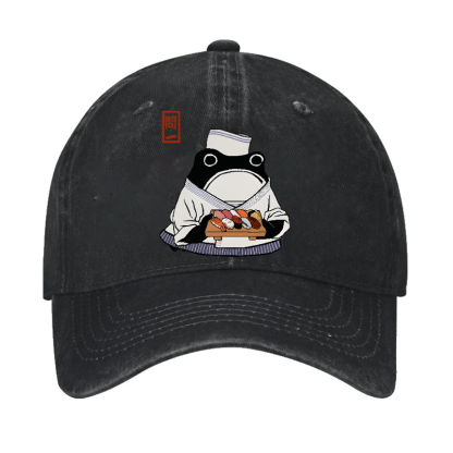 Sushi Matsumoto Hoji Frog Vintage Cotton Cap