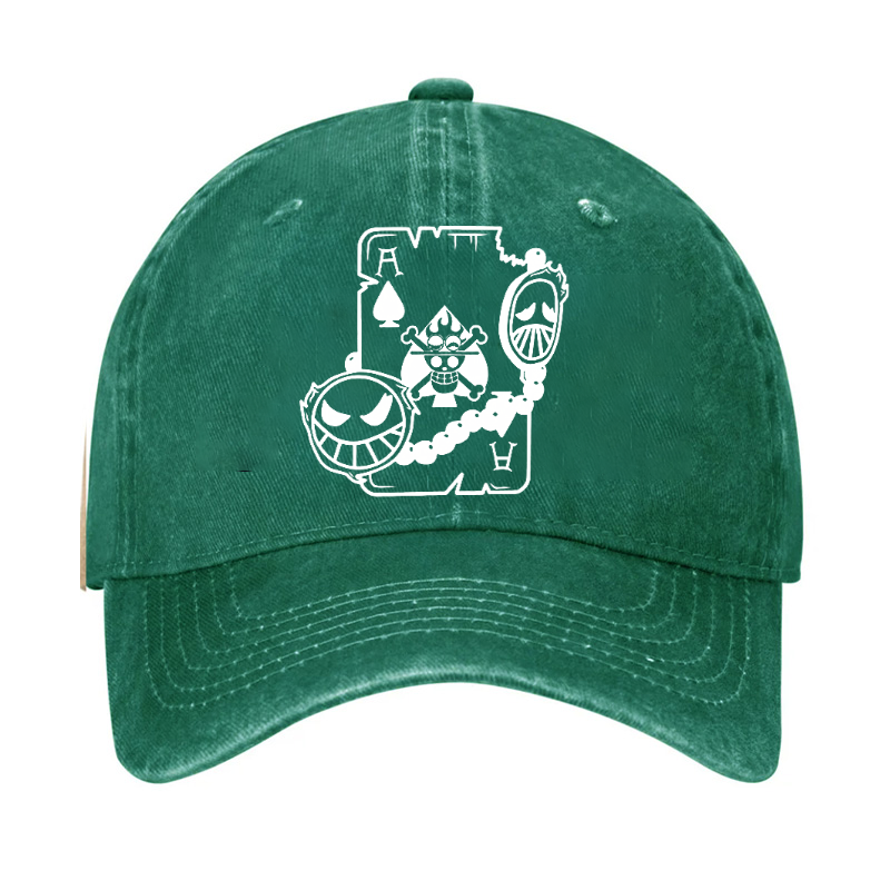 OP Skull Vintage Cotton Cap