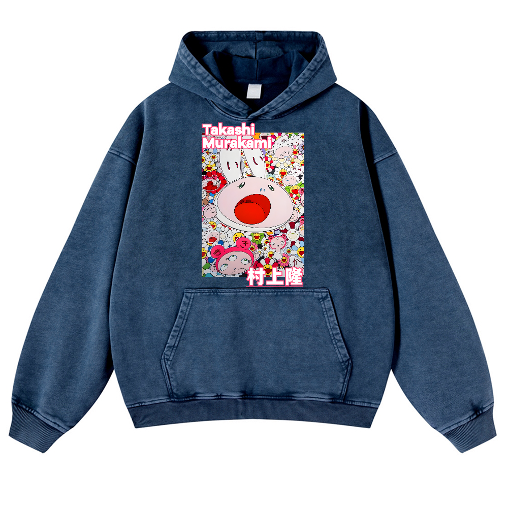 Sunflower TM Vintage Washed Thick Cotton Hoodie