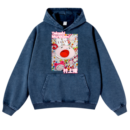 Sunflower TM Vintage Washed Thick Cotton Hoodie
