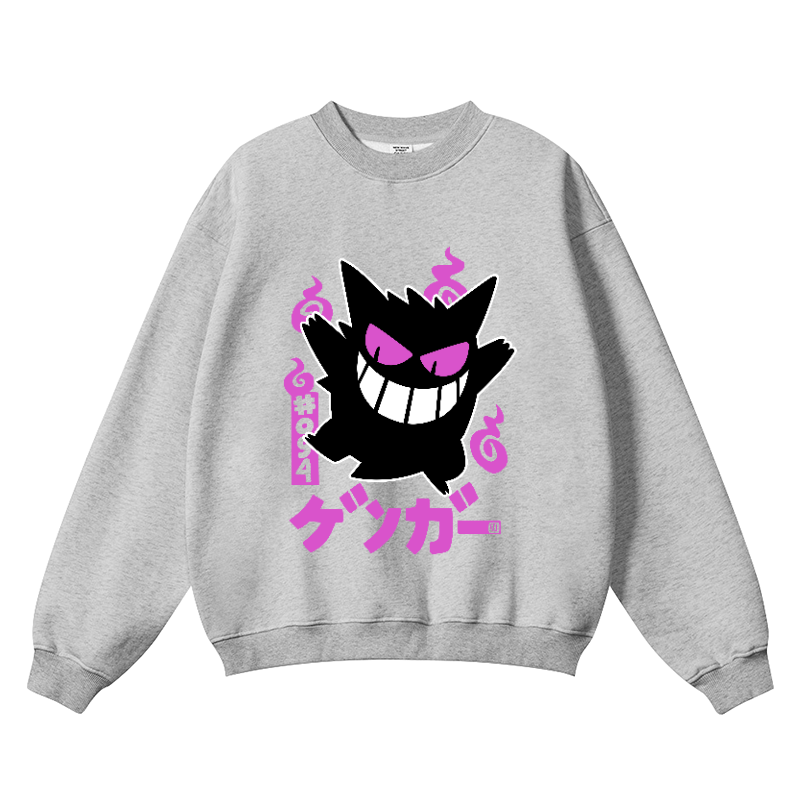 Gengar Wrinkle-Resistant Crewneck Sweatshirt
