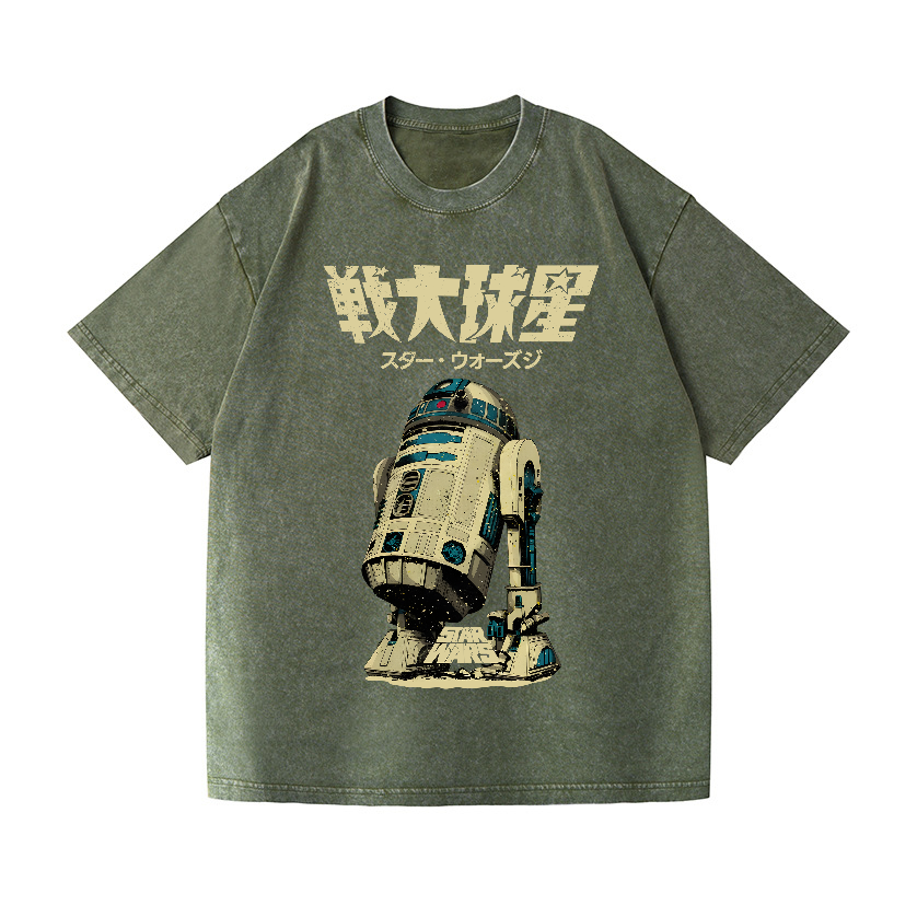 Star Wars Vintage Wash Japanese Design T-Shirt