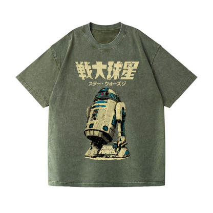 Star Wars Vintage Wash Japanese Design T-Shirt