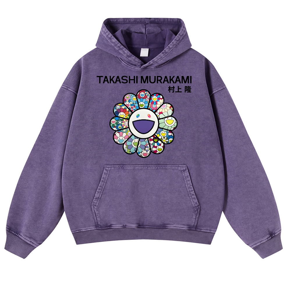 TM Vintage Washed Thick Cotton Hoodie