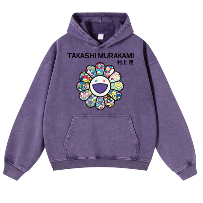 TM Vintage Washed Thick Cotton Hoodie