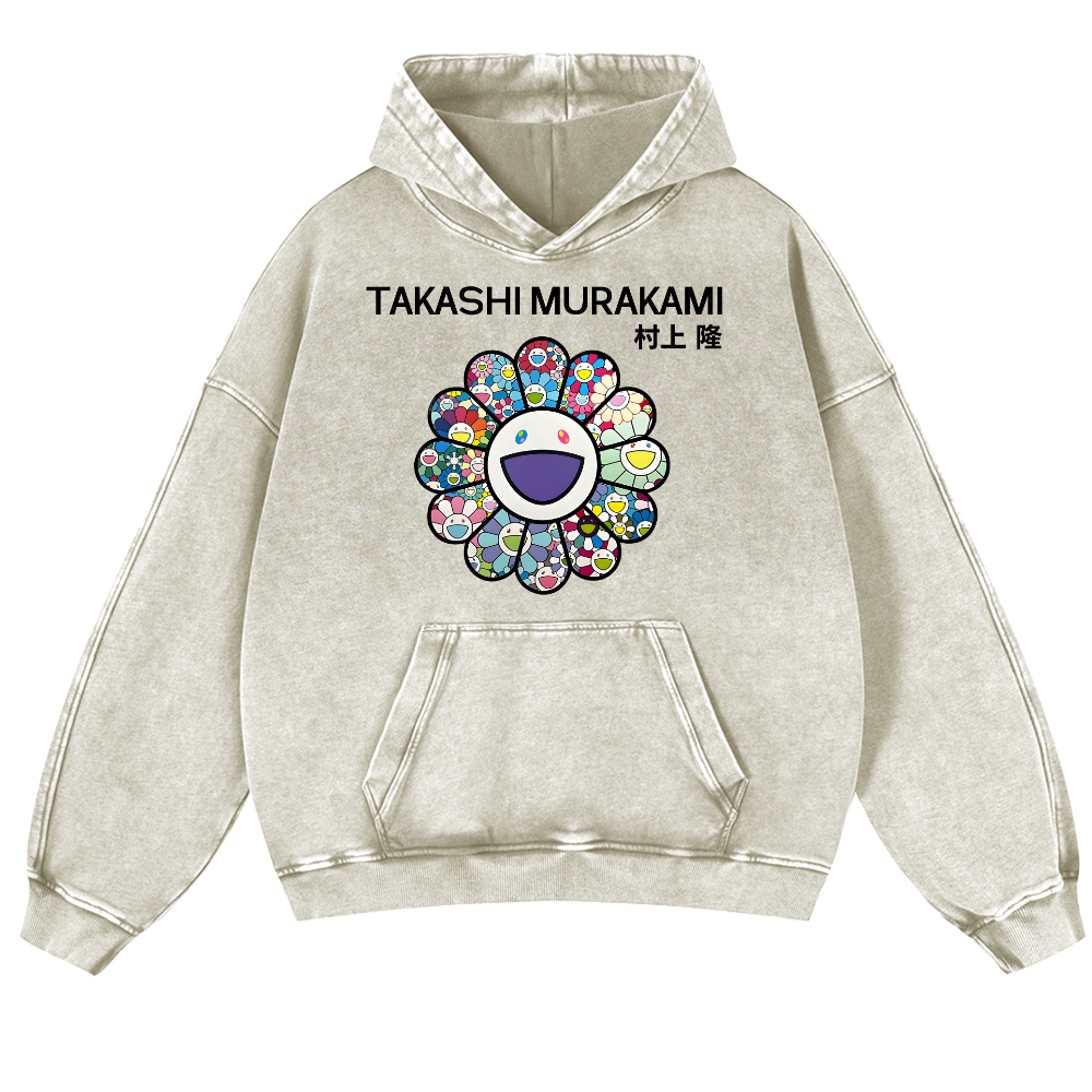 TM Vintage Washed Thick Cotton Hoodie