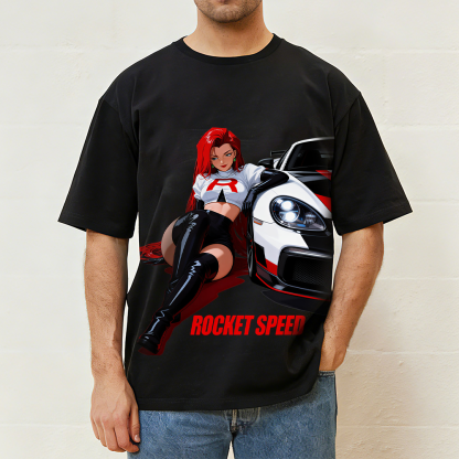 Rocket Girl Japanese Style Classic Tee